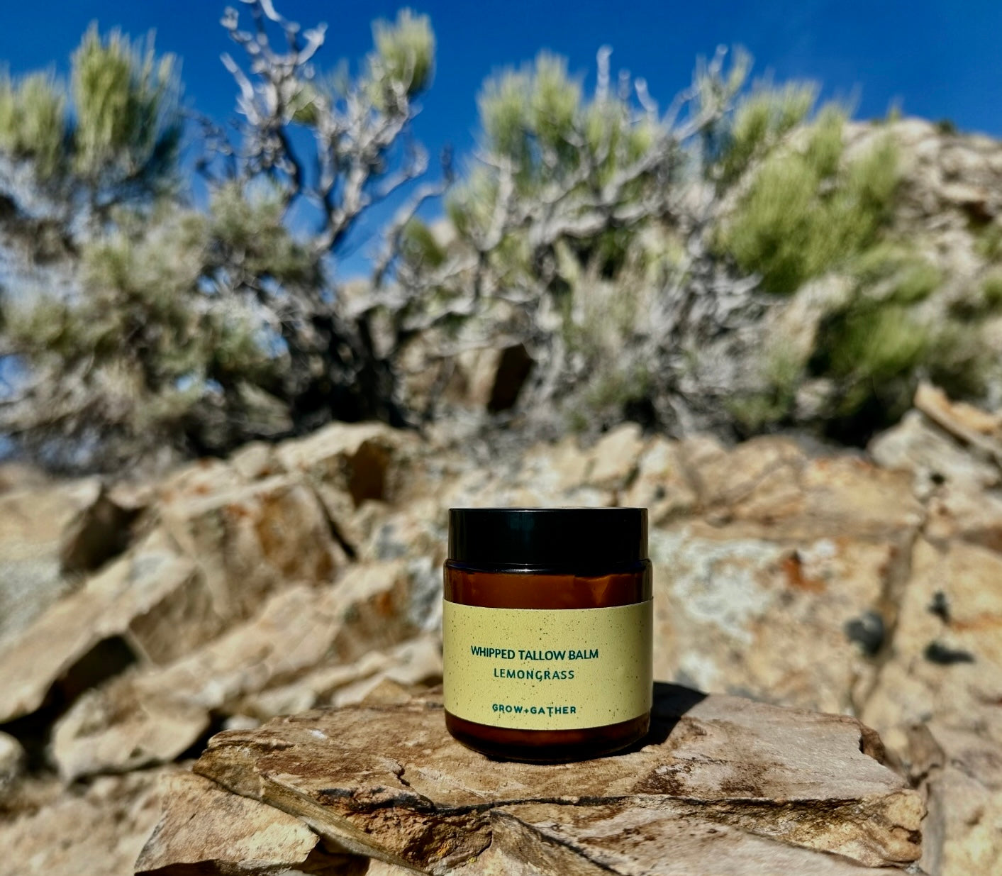 Lemongrass Whipped Tallow Balm