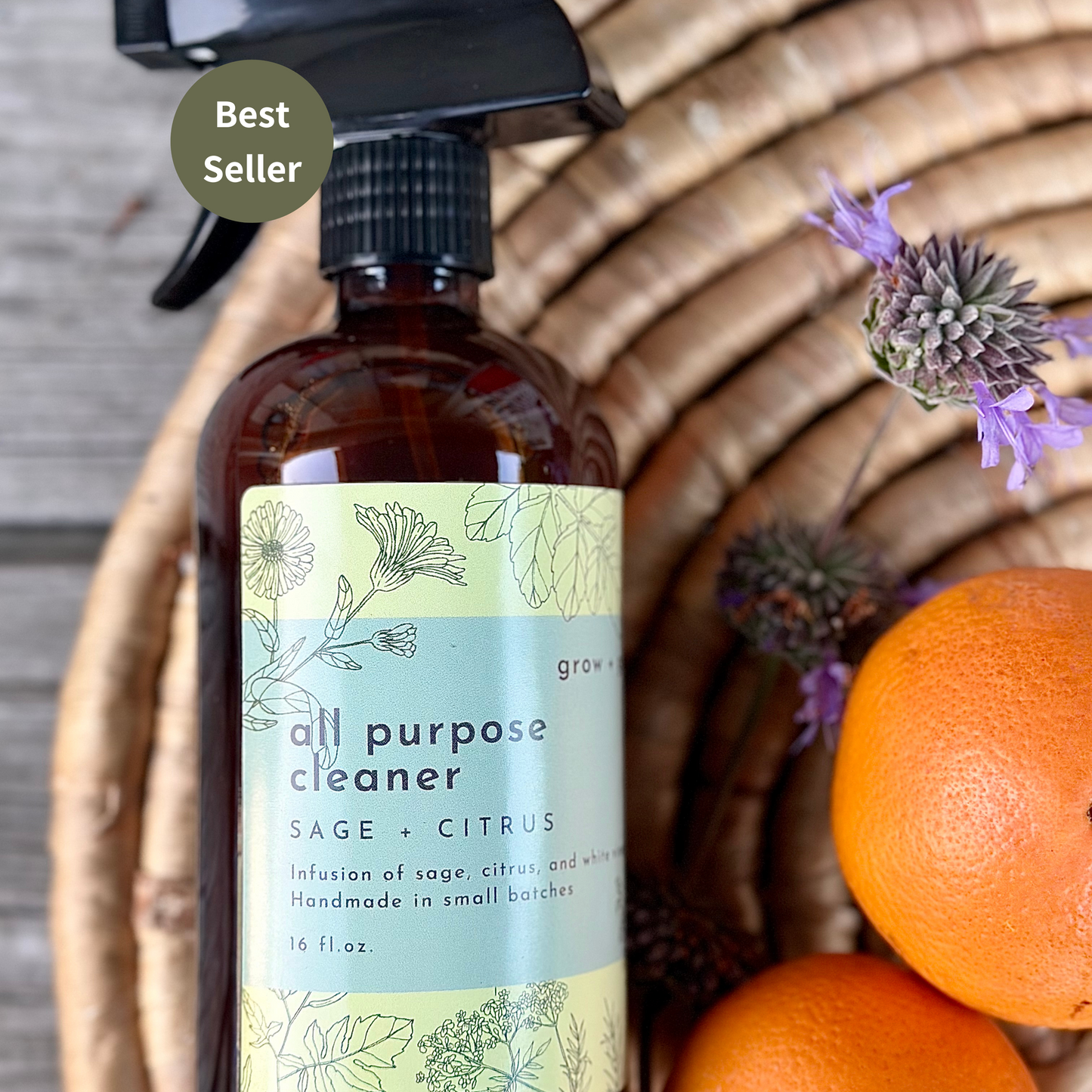 Sage + Citrus Natural Cleaner