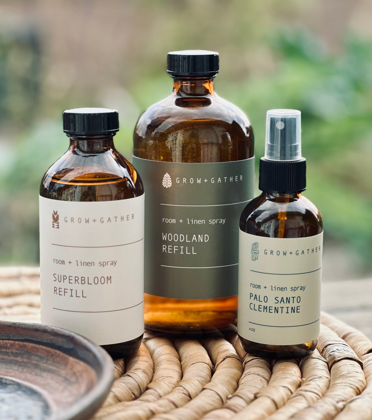 Palo Santo Clementine Room + Linen Spray