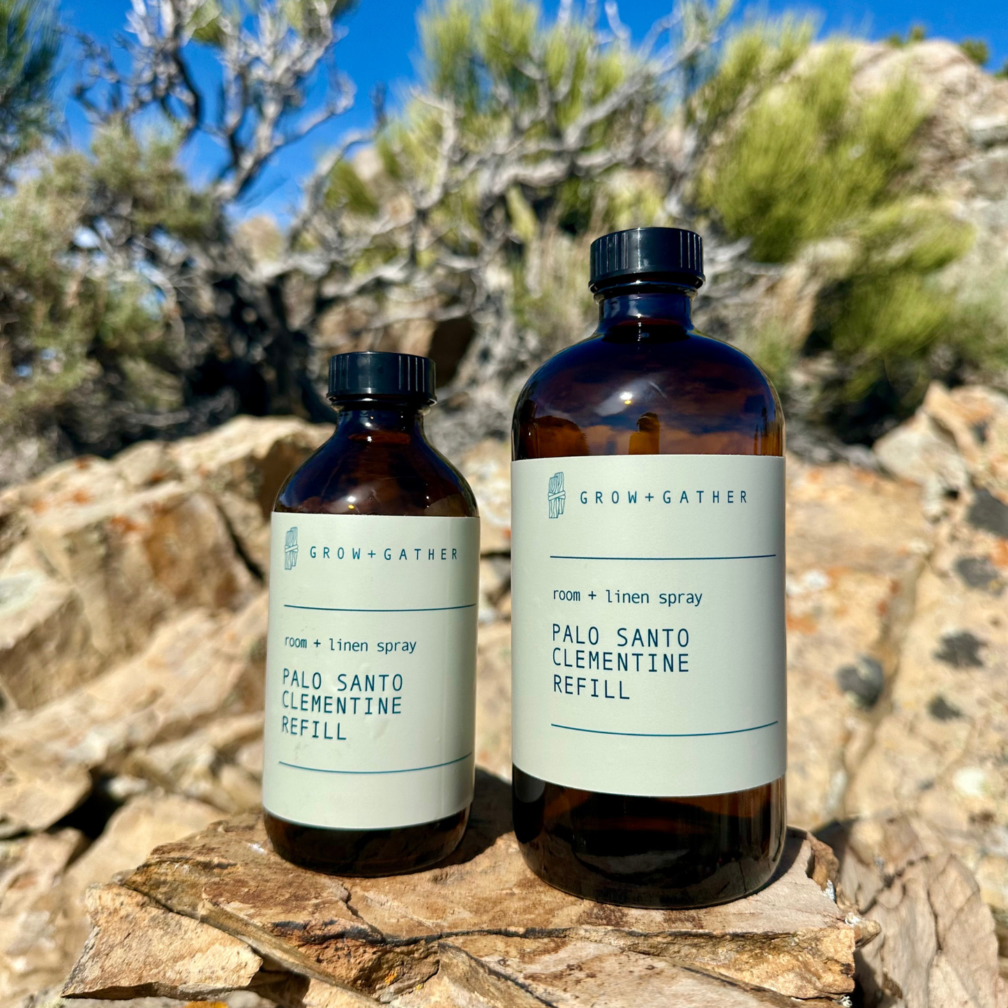 Refill Kit - Palo Santo Room + Linen Spray