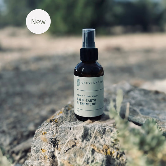 Palo Santo Clementine Room + Linen Spray